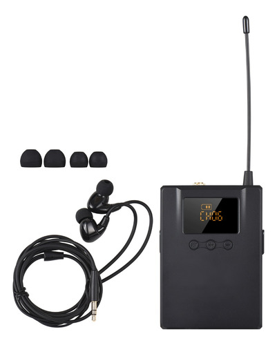 Receptor De Audio Para Escenario Con Audífonos De Estudio