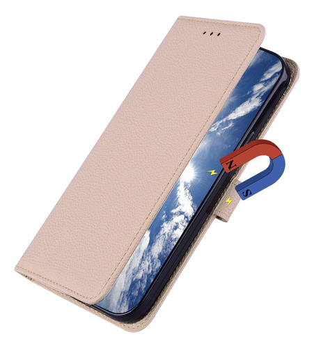 Funda Protectora De Piel Tipo Cartera Para Samsung Galaxy J3 2017 Eu/j5 2017 Eu/j7 2017 Eu Con Estampado Magnético De Lichi