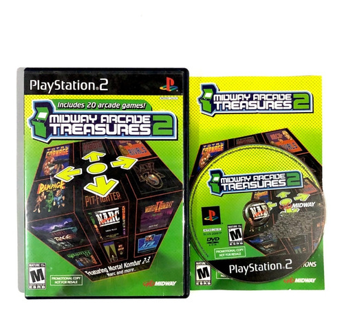 Midway Arcade Treasures 2 - Juego Original De Playstation 2