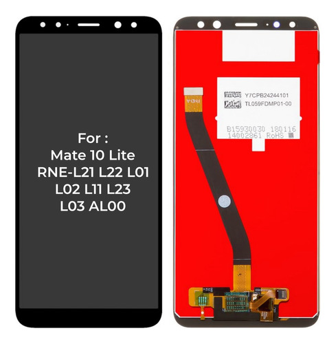 Pantalla Táctil Lcd Para Huawei Mate 10 Lite Rne L01 L02 L03