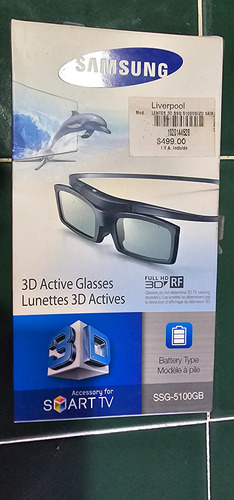 Lentes Samsung 3d Ssg-5100gb 100% Originales