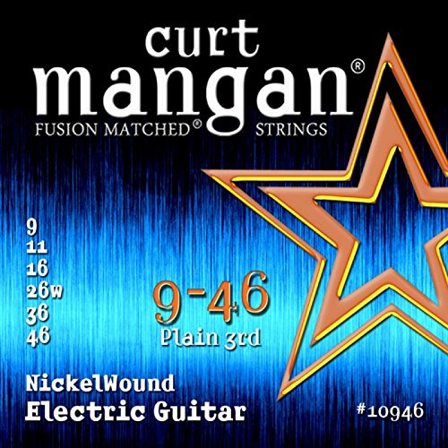 Curt Mangan Cuerda Guitarra Electrica Niquel 9-46