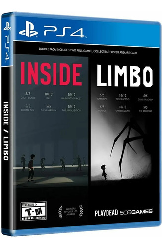 Juego Ps4 Inside + Limbo Double Pack - Fisico