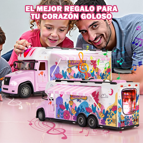 Zacro RC camión de camping rosa