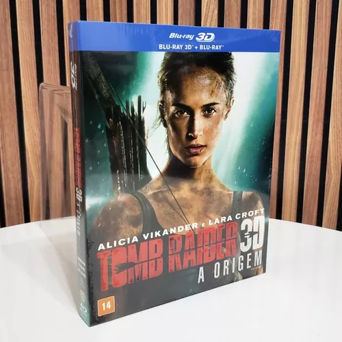 Blu-ray Tomb Raider A Origem 3d 2d ( 2 Discos ) ( Lacrado )