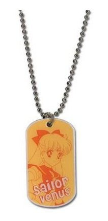 Collar De Sailor Moon - Placa De Identificación Sailor Venu