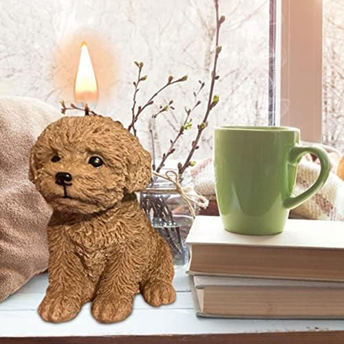 Molde Para Perros, Molde 3d De Silicona Para Velas Para Perr