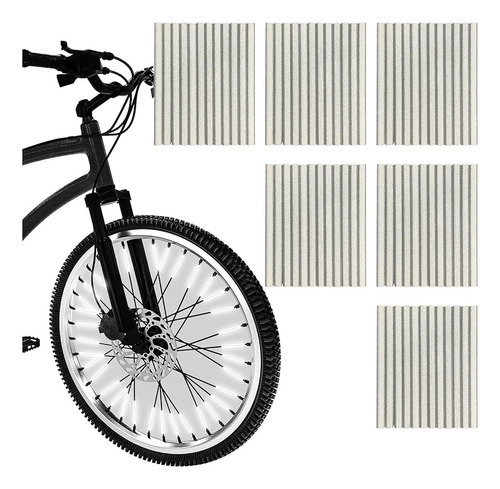 Shudyear 72 Pcs Bicicleta Habló Pieles Reflectantes Reflecto