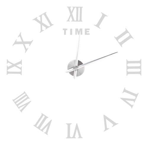 Reloj De Pared Para Decoración Del Hogar Con Números Romanos
