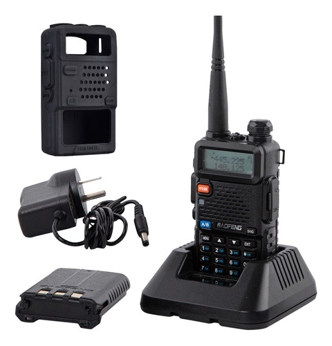 Handy Baofeng Uv-5r Alcance 12km Doble Banda Dual Uhf Vhf