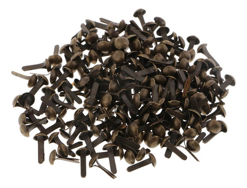 1200x Clavos De Metal Adorno Dorado Para Hacer Tarjetas Diy