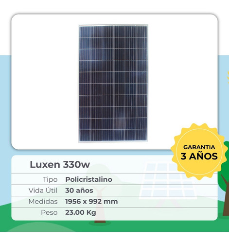 Kit Solar Paneles 8 X 330w On Grid Trifasico Inyeccion 3on