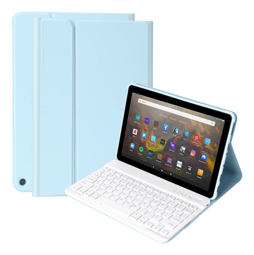 Funda Teclado Para Kindle Fire Hd Plus (version Generacion)