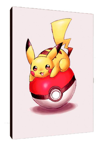 Cuadros Poster Pokemon Pikachu 33x48 (khu 15)