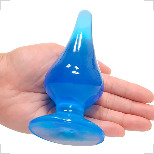 Plug Anal Expedition 10,5cm X 4,5cm Cor Azul