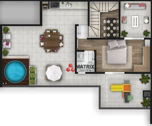 Imagem 4 de 30 de Cobertura Com 4 Dormitórios À Venda, 150 M² Por R$ 1.520.000,00 - Bacacheri - Curitiba/pr - Co0460