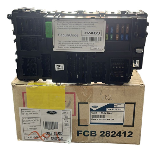 Modulo Bcm Multi Funcional Ranger2.2 Fusion 2.5 Fu5t15604dak
