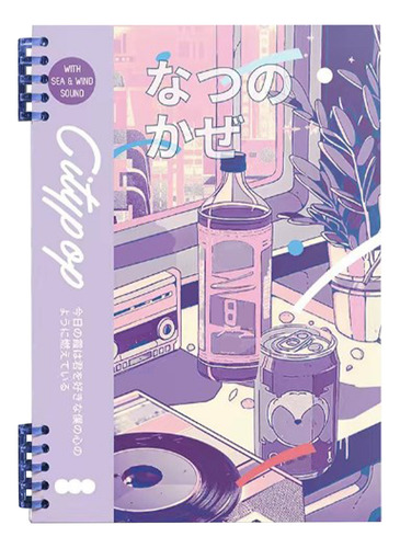 Cuaderno B5 Con Hojas Sueltas, 120 Páginas, Tinta Recargable
