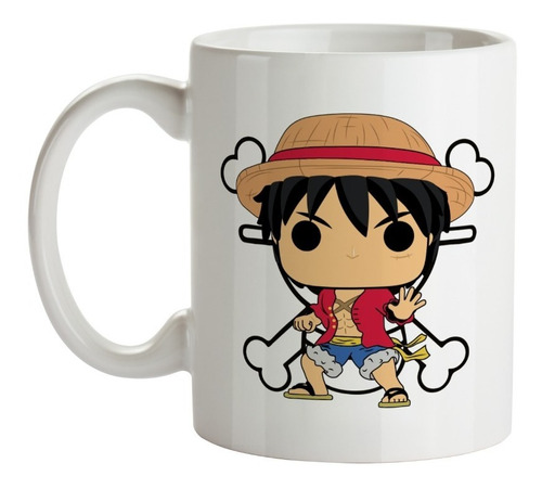 Mug Luffy One Piece Tipo Pop