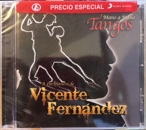 Cd - Vicente Fernández / Mano A Mano Tangos. Album