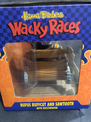 Wacky Races Autos Locos Rufus Ruffcut Sawtooth Troncoswagen