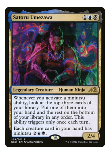 Mazo Commander Ninjas - Satoru Umezawa - Mtg Magic 