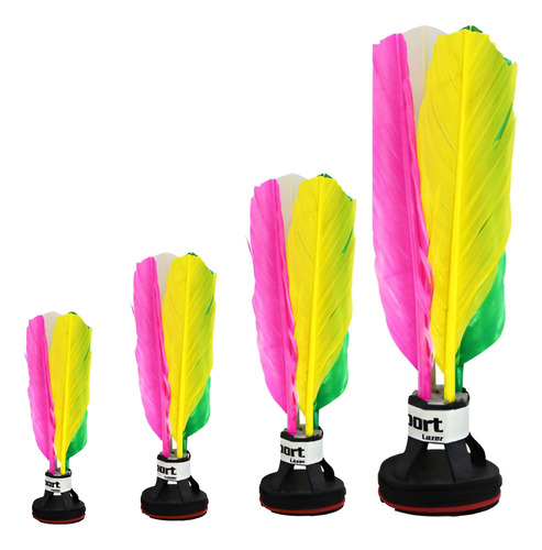 Peteca Profissional Colorida Brincadeira Esporte Diversão