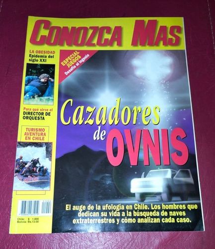 Ovnis, Cazadores// Revista Conozca Mas Febrero 1999
