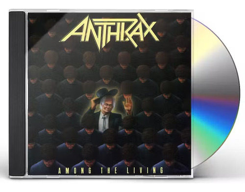 Cd Anthrax - Among The Living Nuevo Y Sellado Obivinilos