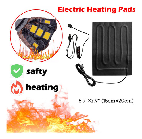 Almohadilla Térmica Usb Heater, Calentador, Ropa Térmica, Ca