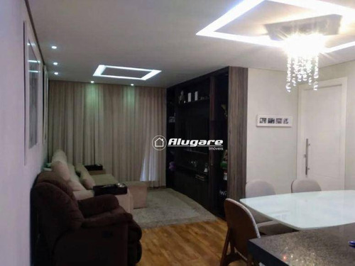 Apartamento Com 3 Dormitórios À Venda, 103 M² Por R$ 670.000,00 - Centro - Guarulhos/sp - Ap3266