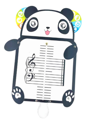 Tablero De Lectura Musical, Tablero De Forma De Panda