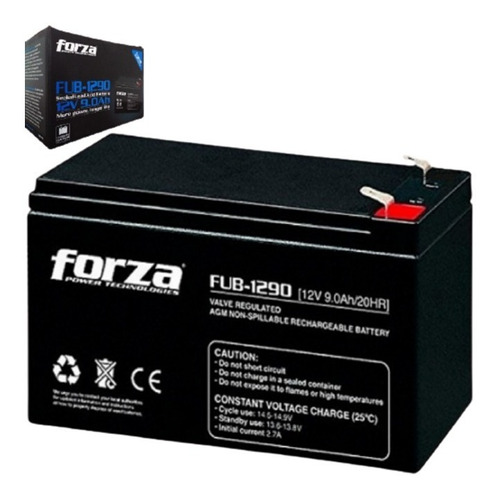 Batería Forza Para Ups 12v 9ah Fub1290