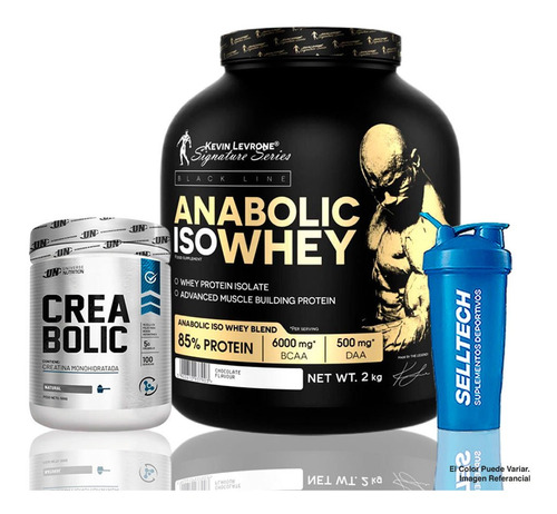 Pack Anabolic Iso Whey 2kg Snikers + Creabolic 500gr