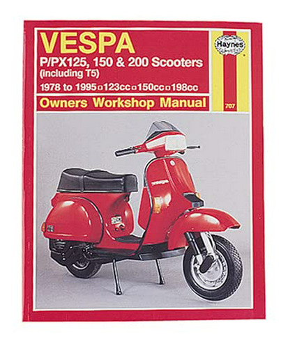 Herramienta Para Moto: Manual Haynes Para Vespas Serie P