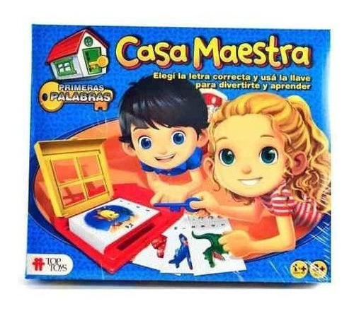 Juego De Mesa Casa Maestra Primeras Palabras Top Toys