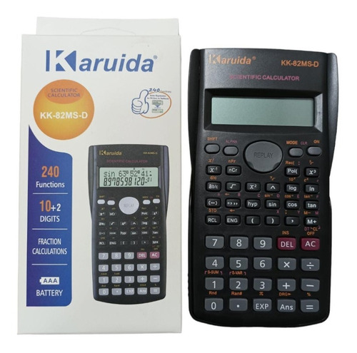 Calculadora Cientifica Kadio Kd-82ms 240 Funciones