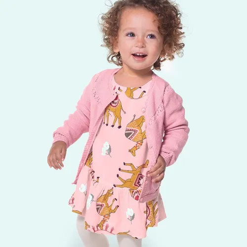 Vestido longo sale infantil puc