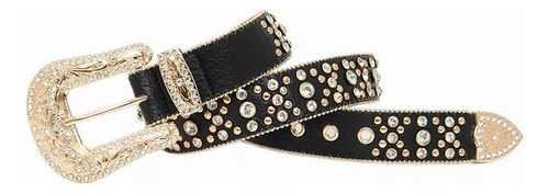 Cinto Feminino Country Cowgirl Estilo Vila Country Strass