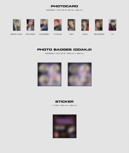 Stray Kids Album Oficial Oddinary Jewel Case Changbin