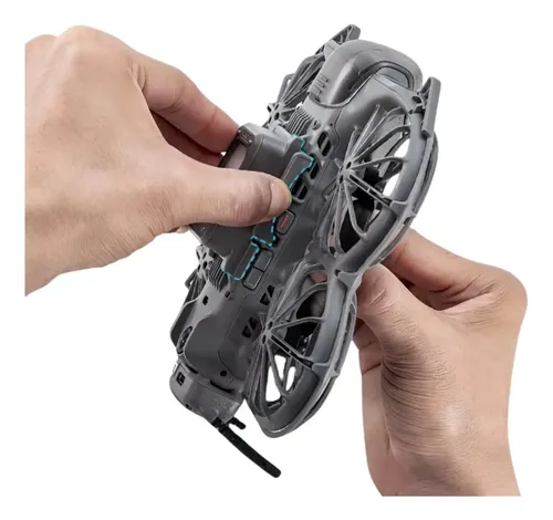 Trem De Pouso Com Iluminação Led Para Drone Dji Neo 2 Cinza