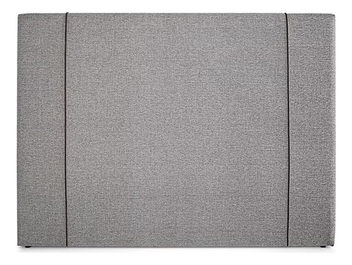 Respaldo 2 Plazas 1.40mts -tela Gris Claro-he6008/140/d2390 Color Gris Claro