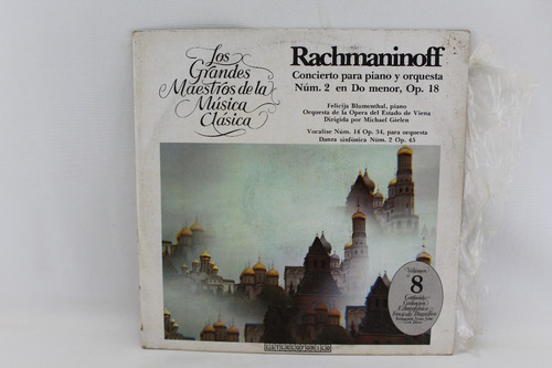 D1573 Los Grandes Maestros De La Musica 8 -- Rachmaninoff