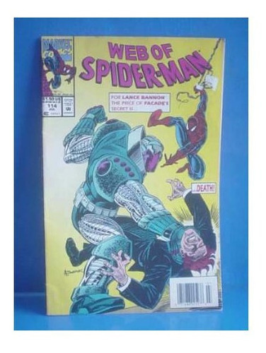 Web Of Spiderman 114 Marvel Comics Ingles