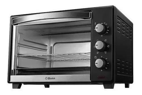 Horno Electrico Bonn B-35e  De 30lts. 1600w- 220v - Negro