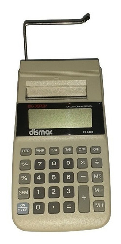 Calculadora Dismac - Fy0403 - Com Bobina De Mesa 10 Dígitos