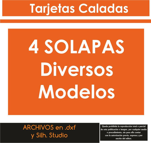 Vectores Tarjetas Caladas 4 Solapas Cameo Curio  Silhouette!