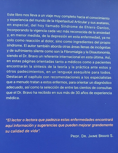Imagen 3 de 3 de Libro Ehlers-danlos Hipermovible Disautonomia Y Fibromialgia