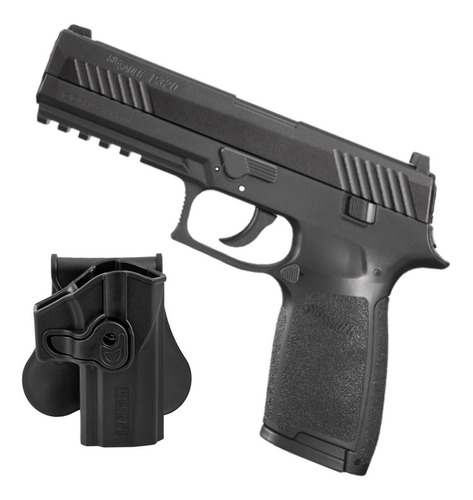 Pistola Sig Sauer P320 .177 Holster Pellets Co2 Blowback X C