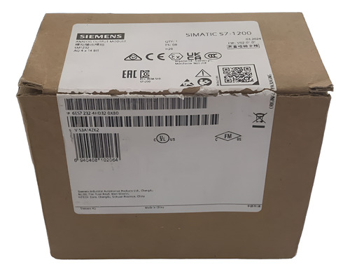 6es7232-4hd32-0xb0 Simatic S7-1200, Analog Output, Siemens